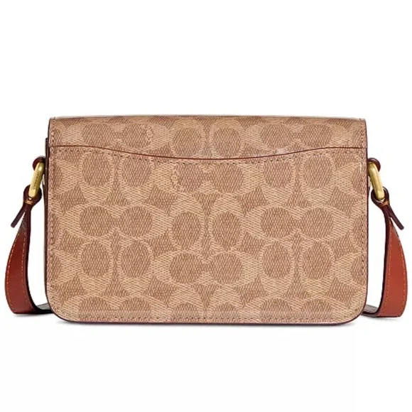 COACH Patent Signature Leather Studio  Shoulder Bag 19 NWT - Picture 2 of 13